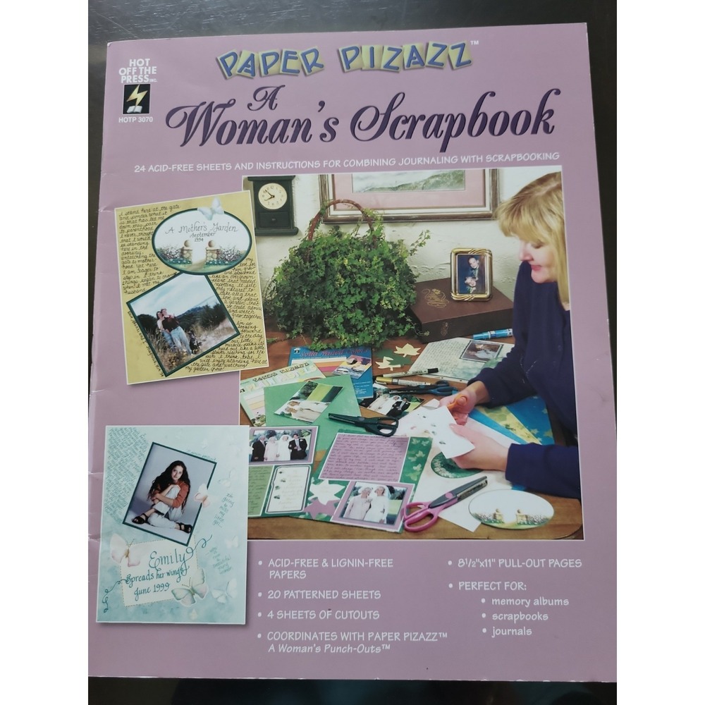 Vintage Paper Pizazz Scrapbooking‎ Paper Book